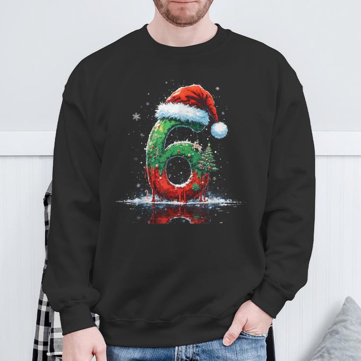 Fun Six Seven 6 7 Meme Couples Pajamas Christmas 2025 Candy Sweatshirt Gifts for Old Men