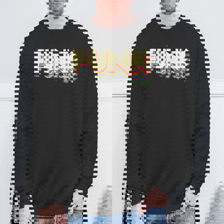 Funk ファンク、ソウル、ジャズ&ヒップホップミュージック ファン向け スウェットシャツ 高齢者への贈り物