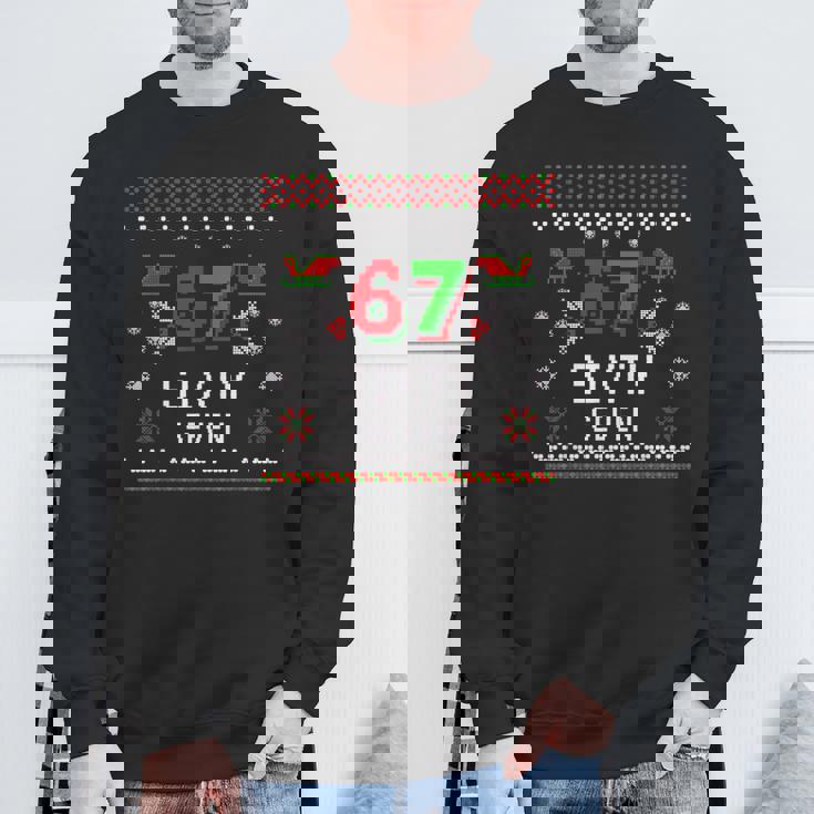 67 Six Seven Meme Ugly Christmas Sweater Sweatshirt Gifts for Old Men 67 Six Seven Meme Ugly Christmas Sweater Sweatshirt Gifts for Old Men