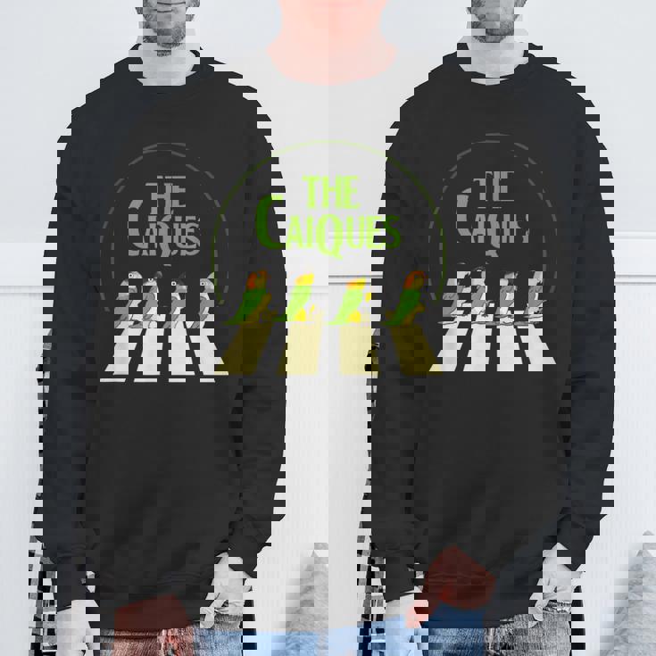 Birb Parrot Pet Doodle Parody The Caiques スウェットシャツ 高齢者への贈り物