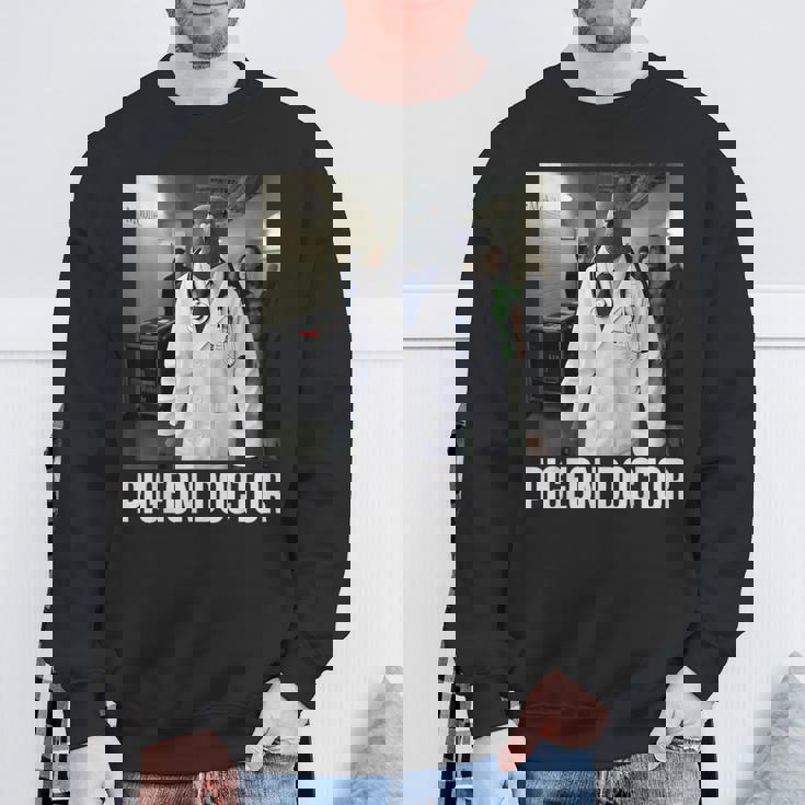 Tuff Pigeon Doctor 2026 New Brainrot Meme Kid Aiジョーク スウェットシャツ 高齢者への贈り物