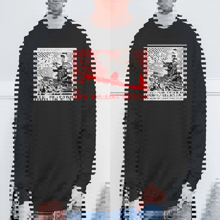 How You Like Me 毛沢東共産主義中国宣伝ポスター スウェットシャツ 高齢者への贈り物