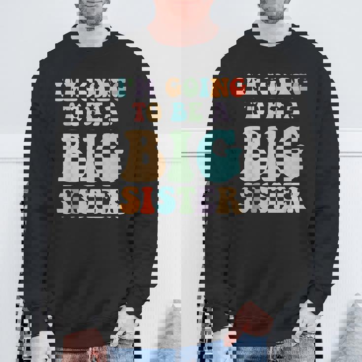 I'm Going To Be A Bigister パステルセレブレーションのお知らせ スウェットシャツ 高齢者への贈り物