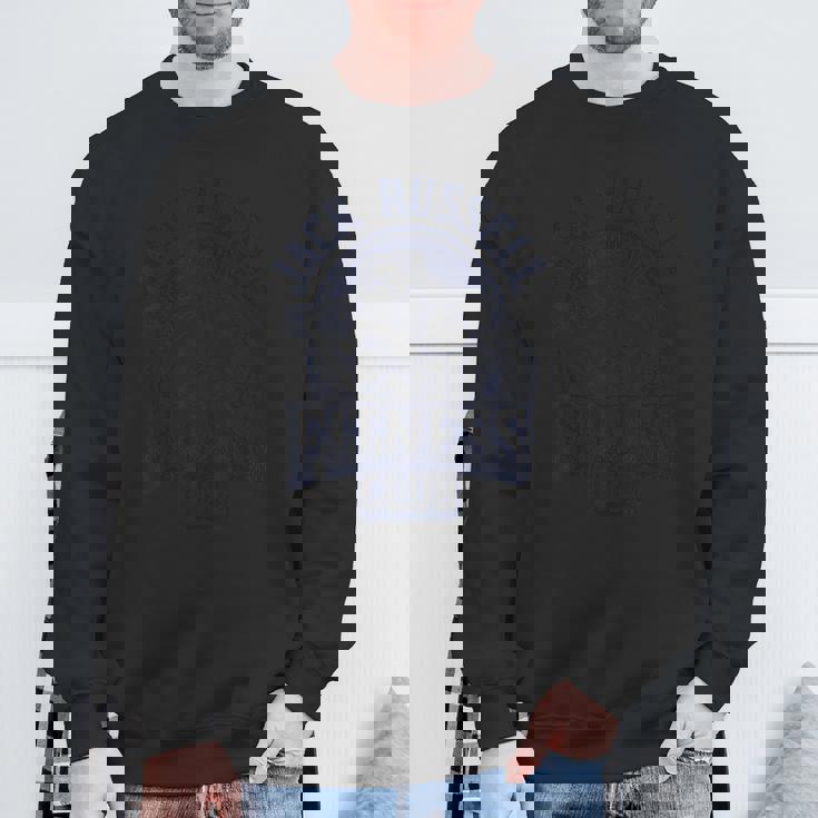 Jack Russell Terrier ヴィンテージ フィットネスクラブ 犬 ボディビル スウェットシャツ 高齢者への贈り物