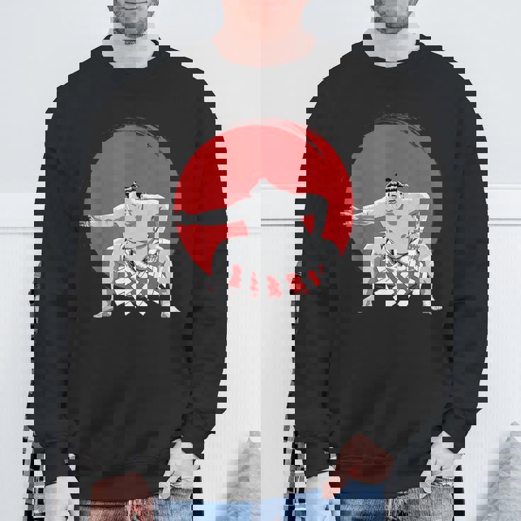 Japaneseumo Wrestler Japan Anime スウェットシャツ 高齢者への贈り物