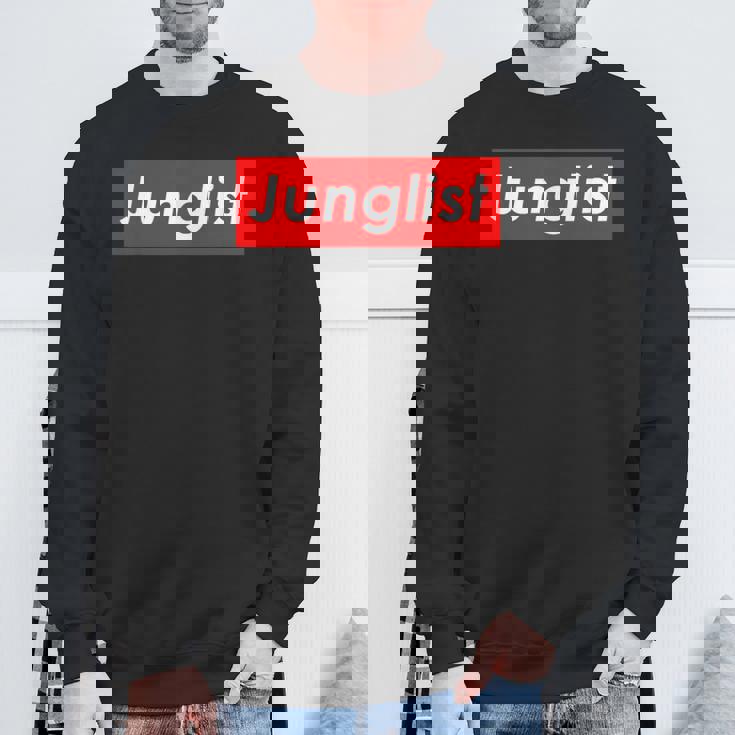 Junglist Movement Drum And Bass Music For Junglist スウェットシャツ 高齢者への贈り物