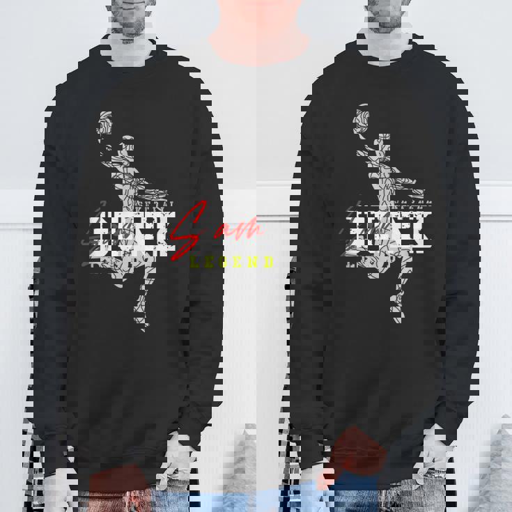 The Legend Basketballlam Dunk For The Basketball Lovers スウェットシャツ 高齢者への贈り物