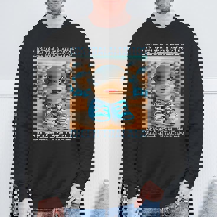 Los Traleritos Dicen Tralala イタリアンブレイン スウェットシャツ 高齢者への贈り物