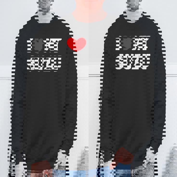 I Love Myuzu すずちゃん大好き スウェットシャツ 高齢者への贈り物