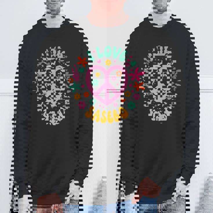 I Loveasebo 佐世保大好き スウェットシャツ 高齢者への贈り物