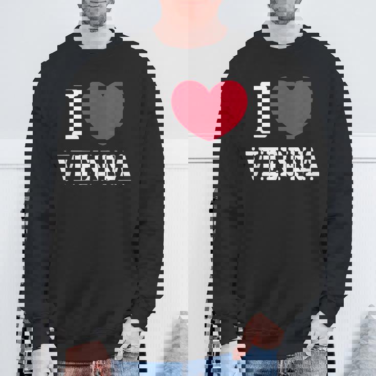 I Loveienna ウィーンが大好き スウェットシャツ 高齢者への贈り物