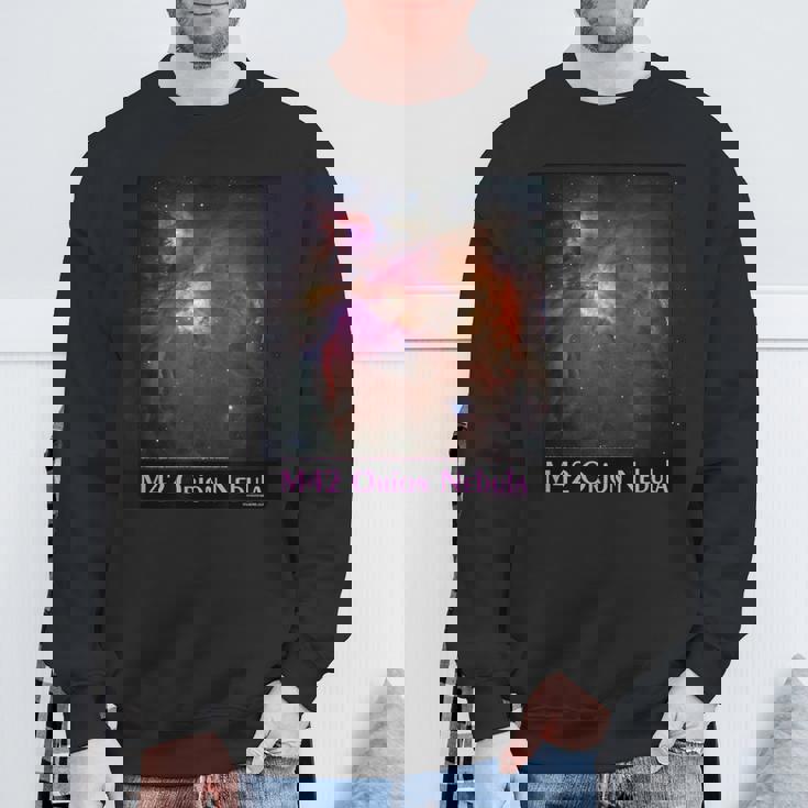 M42 オリオン星雲天文シャツ スウェットシャツ 高齢者への贈り物