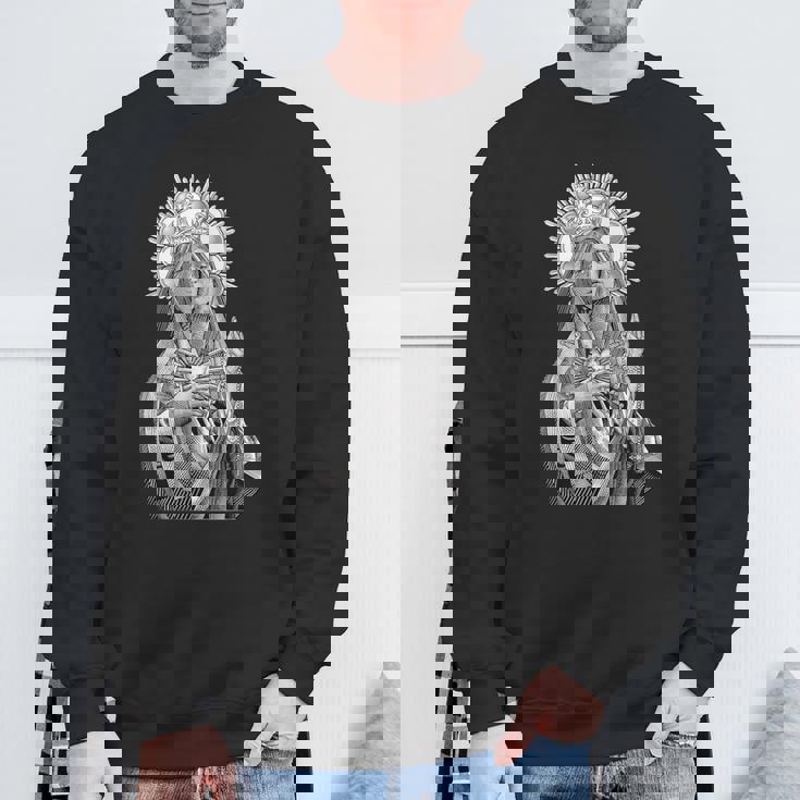 Mater Dolorosa 悲しみの聖母 聖母マリア カトリック スウェットシャツ 高齢者への贈り物