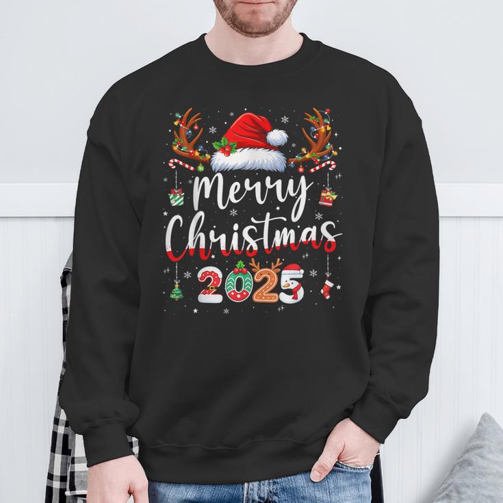Merry Christmas 2025 Family Matching Christmas Pajamas Xmas Sweatshirt Gifts for Old Men