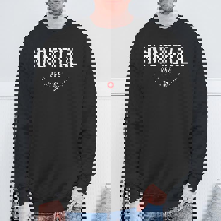 Montreal Quebec Canada スウェットシャツ 高齢者への贈り物