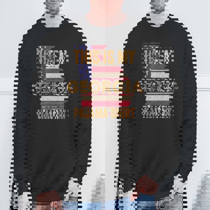 My Georgia パジャマ シャツ ファニー ジョージア スウェットシャツ 高齢者への贈り物