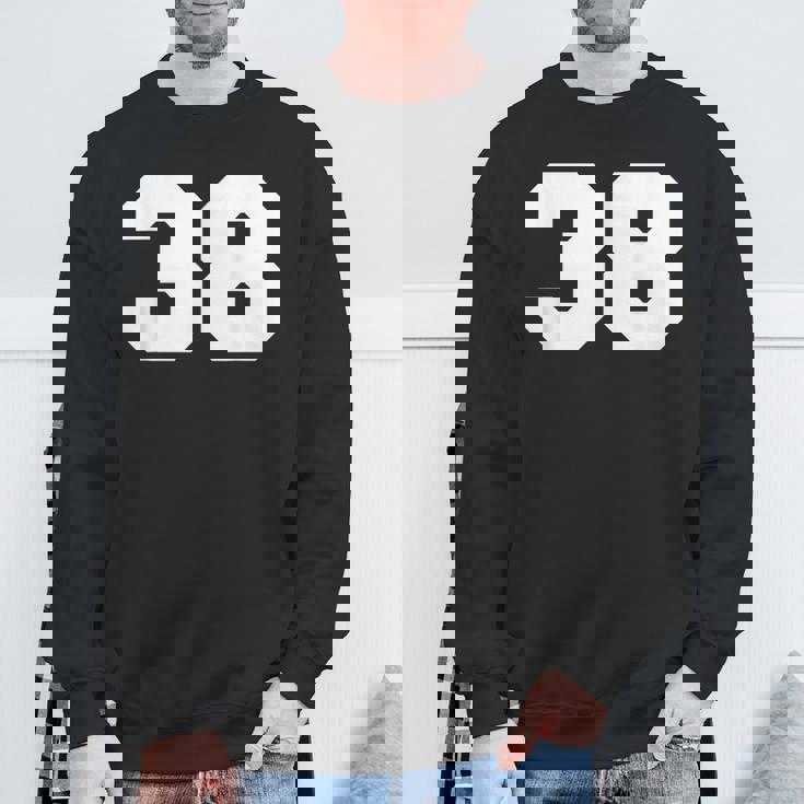 Number 38Ports Jersey Player 38 Fan Front Printarsity スウェットシャツ 高齢者への贈り物