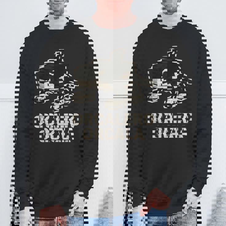 Orcalero Orcala 面白いイタリアンブレインロットスラングゲームミーム スウェットシャツ 高齢者への贈り物