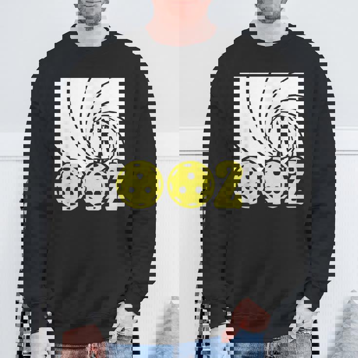 Pickleball 002 スパイパロディ 面白いピックルボールパドルプレーヤー スウェットシャツ 高齢者への贈り物