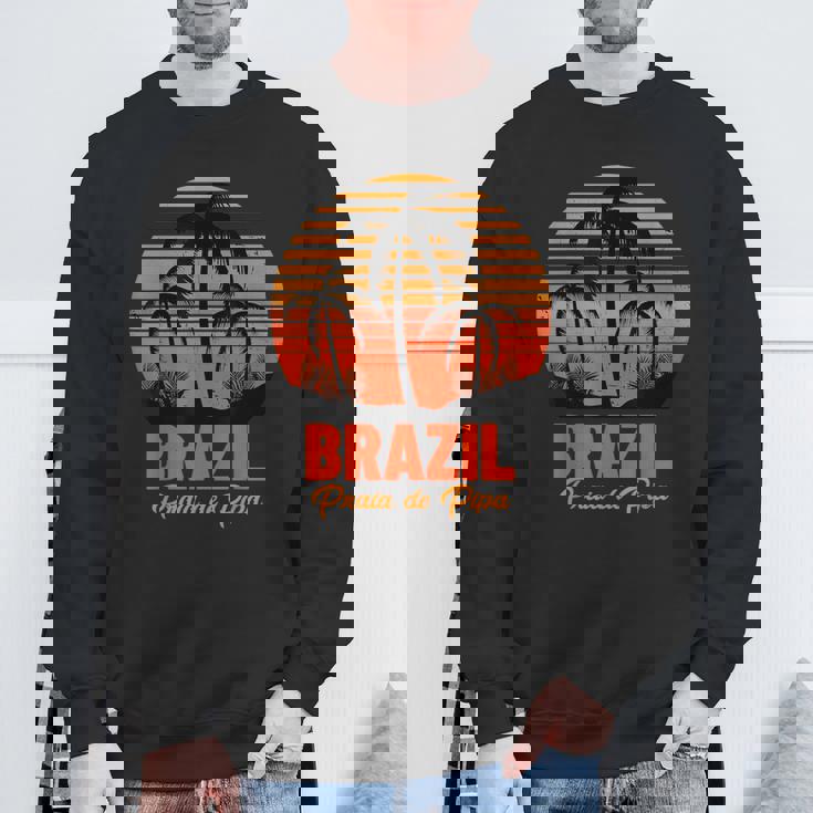 Praia De Pipa ブラジル スウェットシャツ 高齢者への贈り物