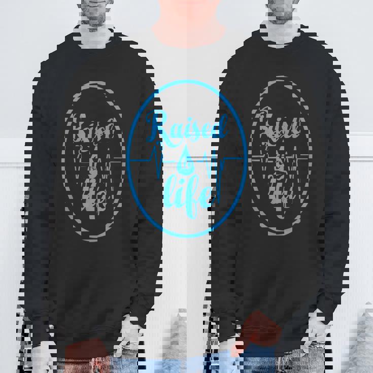 Raised To Life キリスト教徒ウォーター洗礼のギフトtシャツ スウェットシャツ 高齢者への贈り物