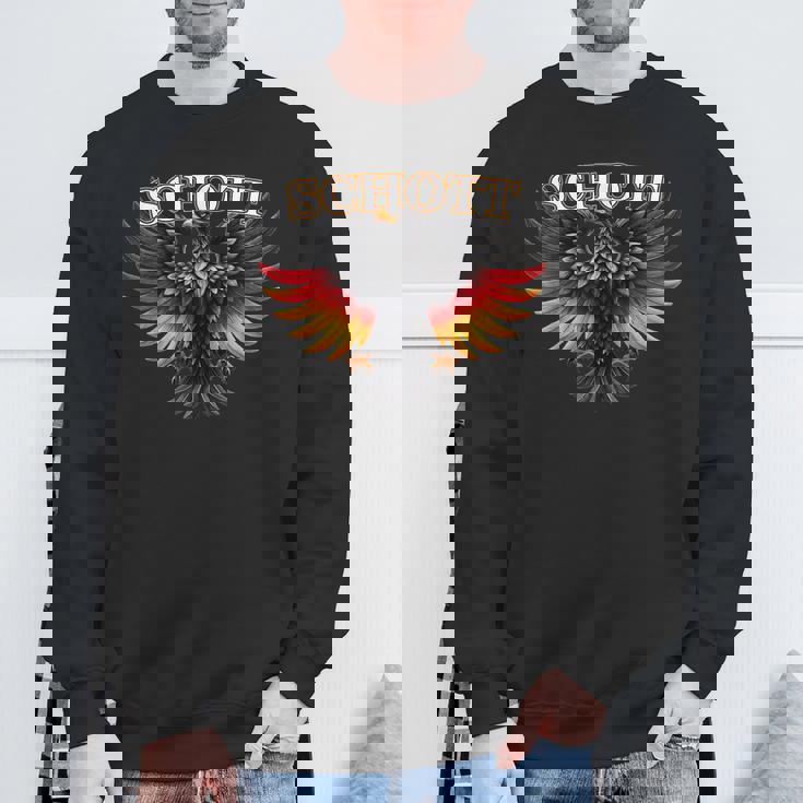 Schott Nachname Familiennameurname Family Last Name スウェットシャツ 高齢者への贈り物