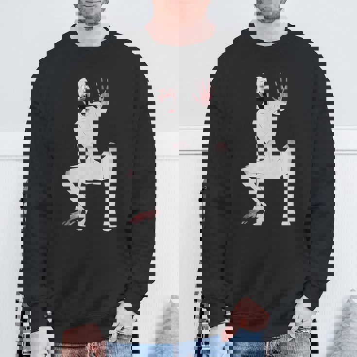 Scp 096 シャイガイ封じ込め違反怖い スウェットシャツ 高齢者への贈り物