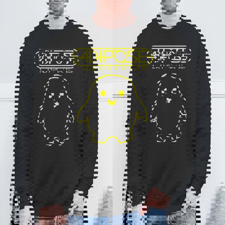 Spacetime-Tour Adipose アイコニックなscifiアドベンチャーファン スウェットシャツ 高齢者への贈り物