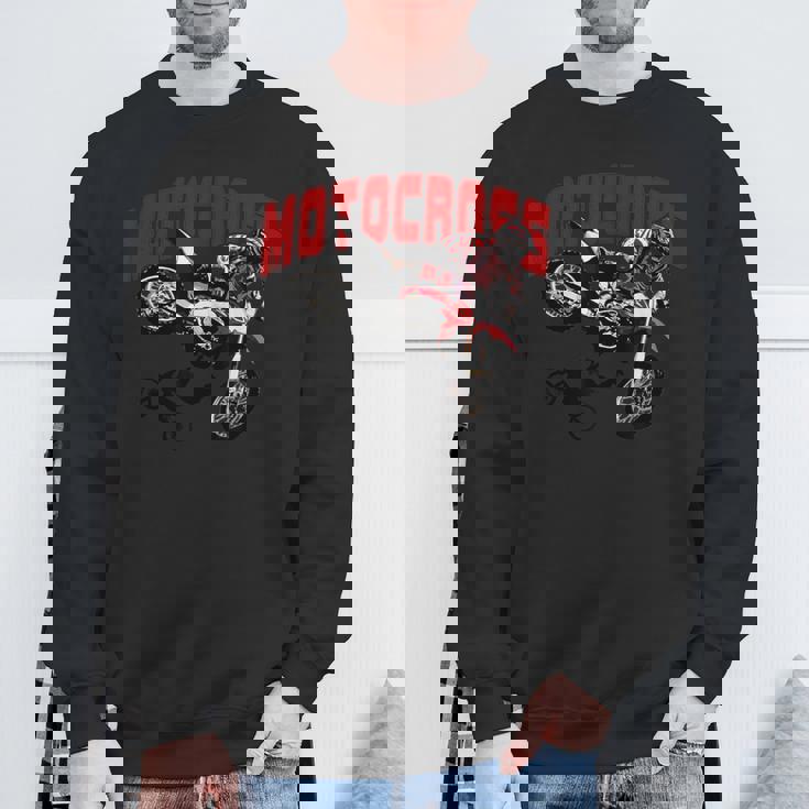 Supercross Motocross Gear Love Race Motorcycle スウェットシャツ 高齢者への贈り物