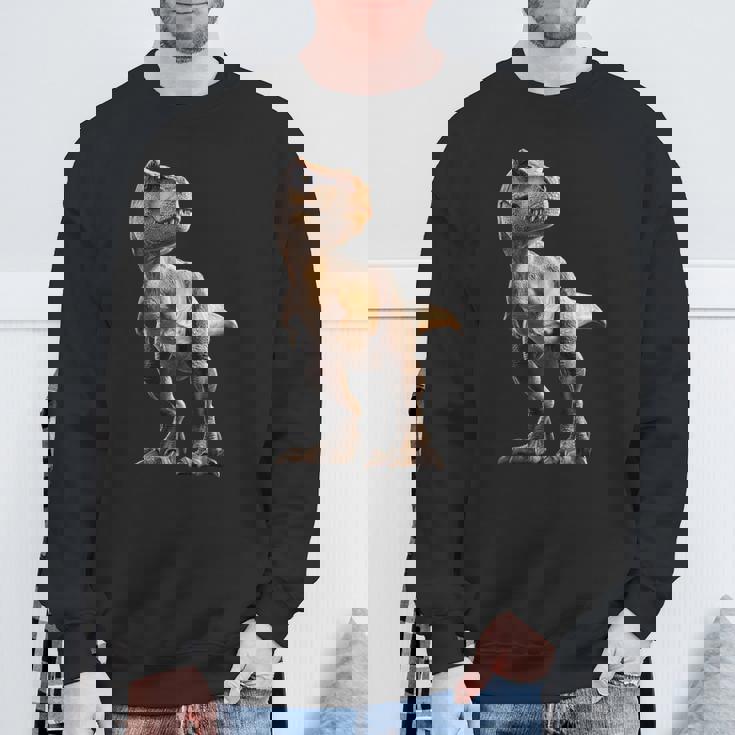 T-レックス ティラノサウルス・レックス 恐竜 恐竜大好き ディノ スウェットシャツ 高齢者への贈り物