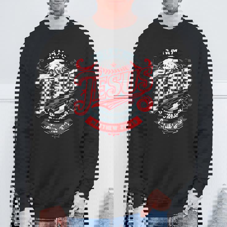 Team Jesus Go And Make Disciples スウェットシャツ 高齢者への贈り物