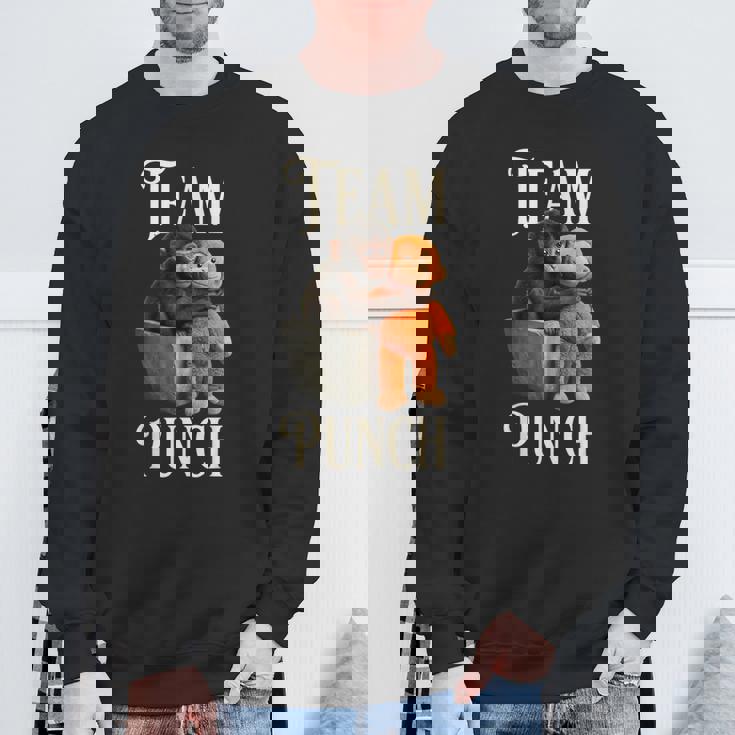 Team Punch Japan ベビーモンキーパンチ スウェットシャツ 高齢者への贈り物