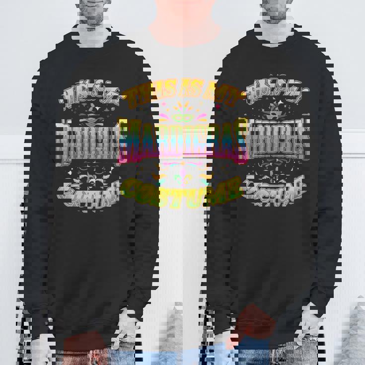 This Is My Mardi Gras 面白いコスチュームパーティーギフト 長袖tシャツ スウェットシャツ 高齢者への贈り物