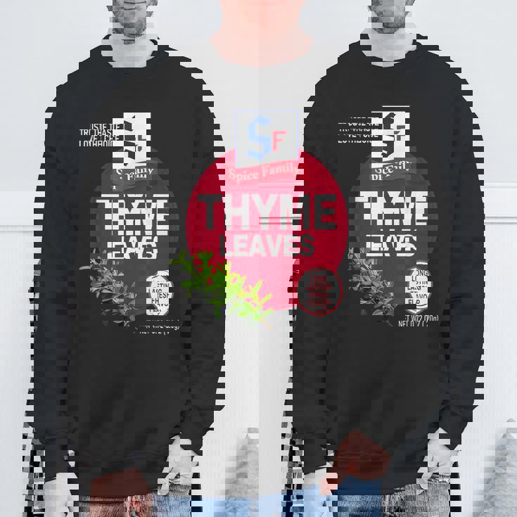 Thyme Leaves Halloween Spice Costume Group Matching Sweatshirt Unisex Gifts for Old Men