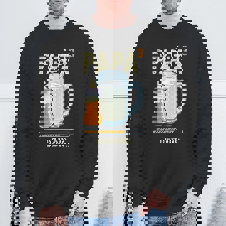 Uomo Papà In Arrivo Papà In Attesa Terzo Figlio Felpa Regalos para ancianos