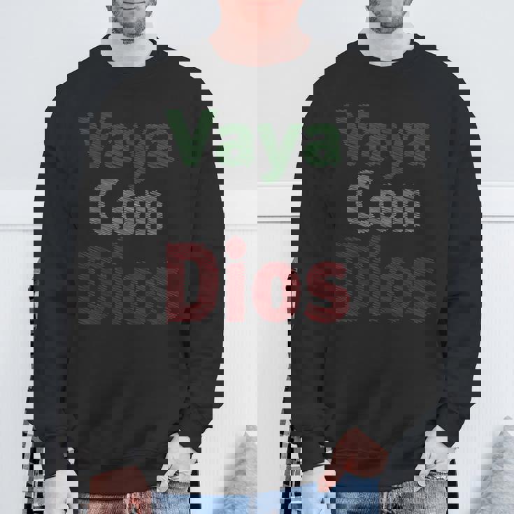 Vaya Con Dios Go With God Walk With Godインスピレーションtシャツ スウェットシャツ 高齢者への贈り物