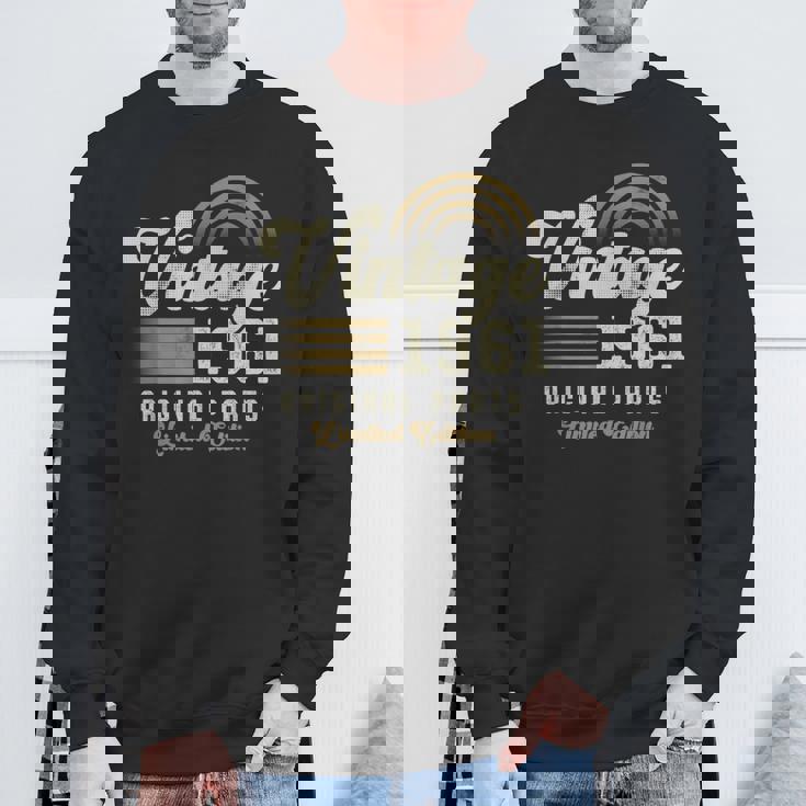 Vintage 1961 オリジナルパーツ 65歳の誕生日 スウェットシャツ 高齢者への贈り物