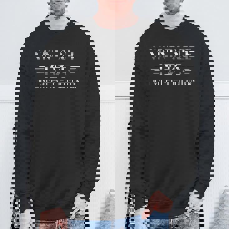 Vintage 1975 51歳の誕生日 クラシックカー スウェットシャツ 高齢者への贈り物