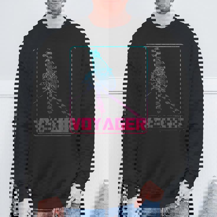 Voyager 宇宙探査機 宇宙船 太陽系 天文学 スウェットシャツ 高齢者への贈り物