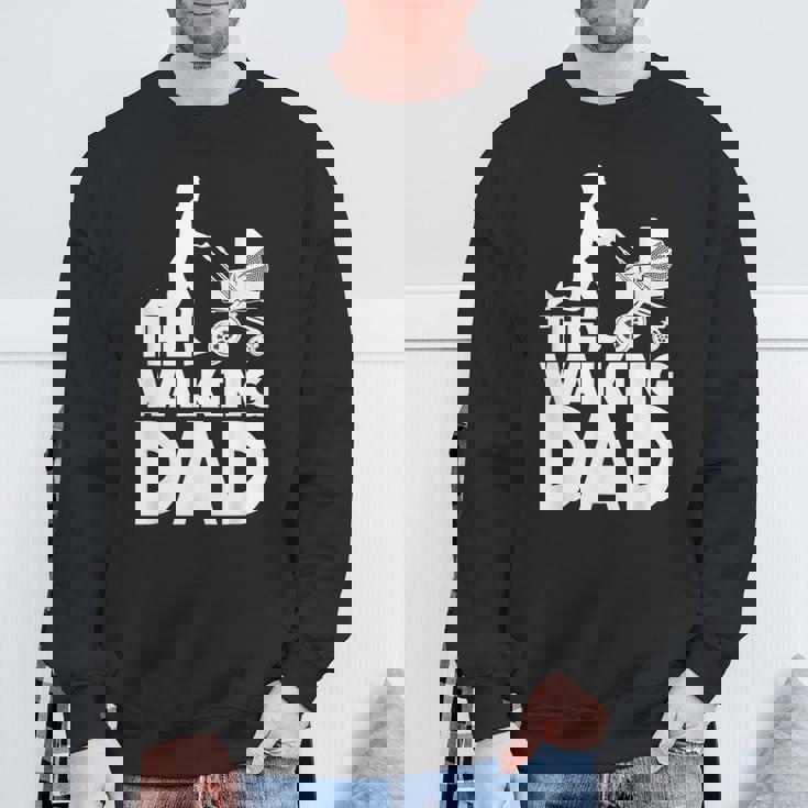 The Walking Dad Happy Father's Day Dadhortleeve Graphic スウェットシャツ 高齢者への贈り物