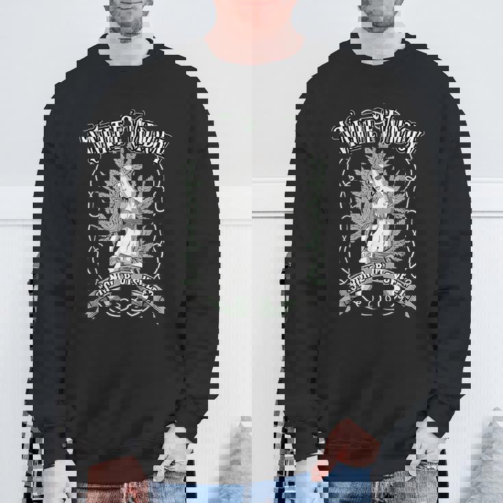 Widows Weedtrain マリファナ スウェットシャツ 高齢者への贈り物