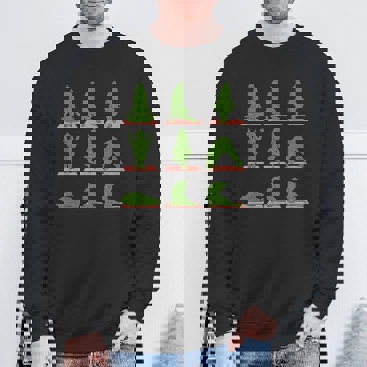 Zucchini Doing Yoga Vegan Kawaii Zen Sweatshirt Unisex Gifts for Old Men Zucchini Doing Yoga Vegan Kawaii Zen Sweatshirt Unisex Gifts for Old Men