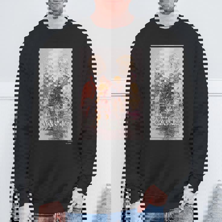 『ファイナルファンタジータクティクス – イヴァリース クロニクルズ』 キービジュアル 長袖tシャツ スウェットシャツ 高齢者への贈り物