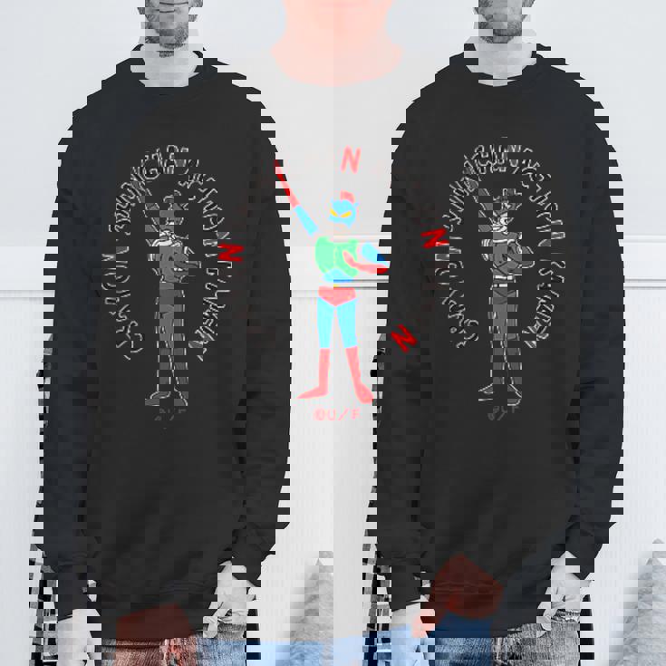 【まんが】クレヨンしんちゃん アクション仮面ワンポイント スウェットシャツ 高齢者への贈り物