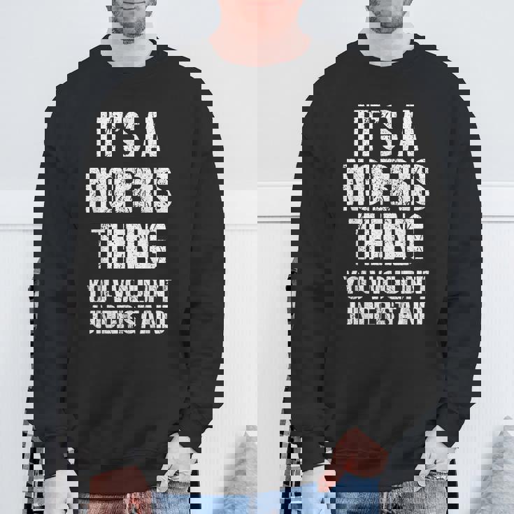 それはノリスのものだ（あなたには理解できないだろう）-ファニー・ノリス スウェットシャツ 高齢者への贈り物