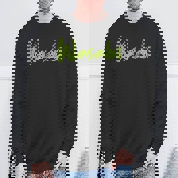 わさびハロウィンコスチュームごっこ I'm Wasabi Fun スウェットシャツ 高齢者への贈り物