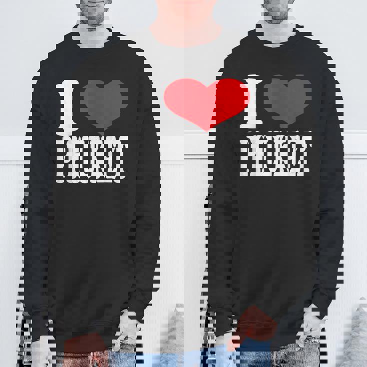 アイラブプーケット スウェットシャツ 高齢者への贈り物