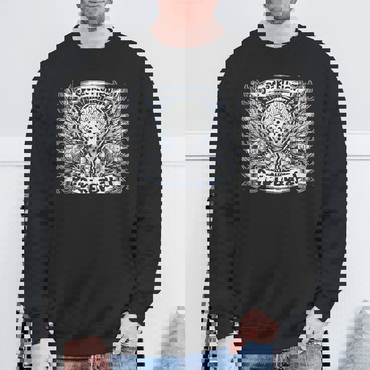 アイ・スピーク・フルーエント・ピックルボール スウェットシャツ 高齢者への贈り物