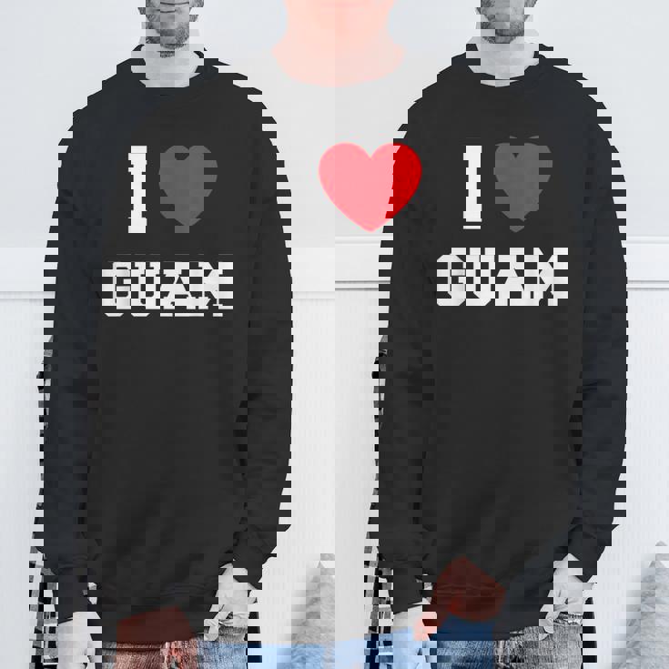 アイ・ラブ・グアム スウェットシャツ 高齢者への贈り物