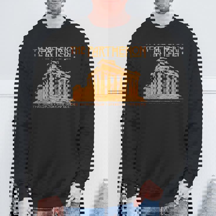 アクロポリスのパルテノン神殿 アテネ ギリシャ スウェットシャツ 高齢者への贈り物